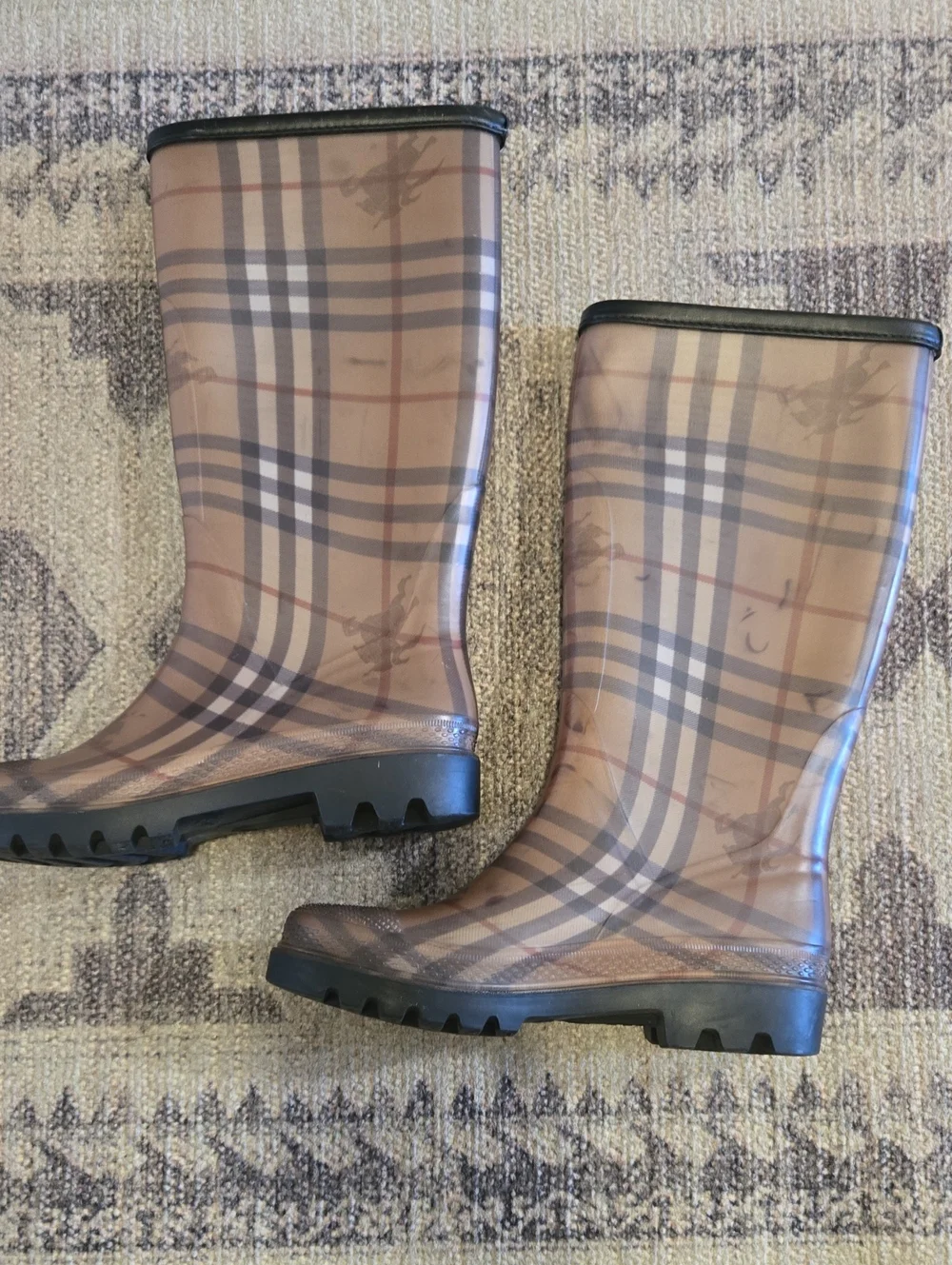 Burberry Nova Rain Boots Girl's